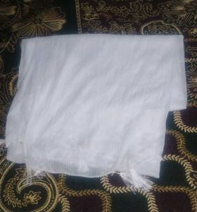 White Dupatta
