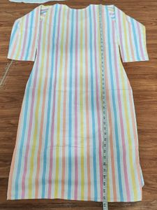 Striped Kurta Set With Dupatta