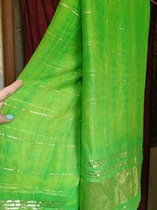 Parrot Green Bollywood Saree💚✨