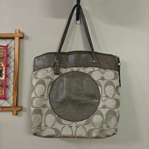 Coach Signature Tote Bag