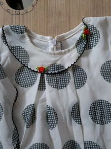 Girls Polka Dot Blouse