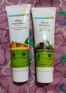 Ubtan Face Mask And Henna Shamboo