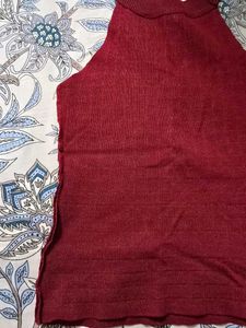 Red Halter Top