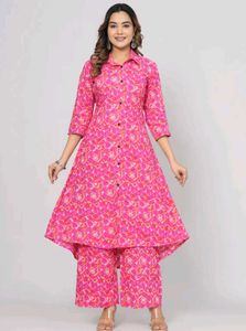 Rose Pink Kurta Set