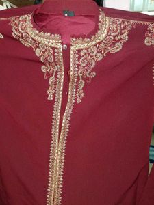 Elegant Maroon Kurta