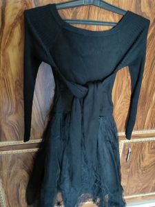 Party Wear Black Dress