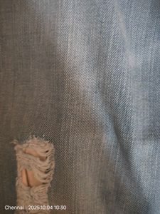 Distressed Denim Jeans