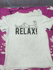 Relax Graphic Tee (never used)