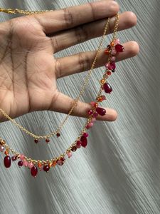 Delicate Layered Beaded Necklace