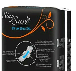 Sanitary Pad 40 &amp; 10 Panty Liner Free