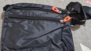 Black Sports Sling Bag