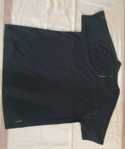 Black Activewear T-Shirt