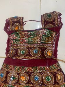 Embroidered Lehenga Choli Set