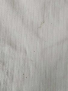 A very classic white jeans