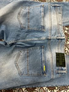 Light Wash Denim Jeans