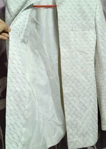 White Long Traditional jodhpuri Chest Size 33