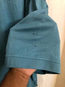 Vos Blue Short Sleeve T Shirt