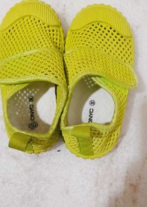 Cute Green Baby Shoes