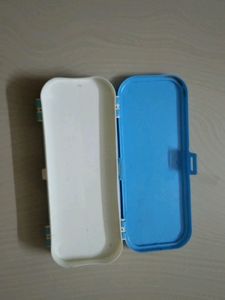 Stickers And Double Sided Pencil Box