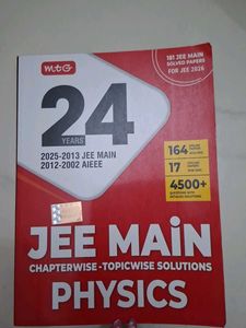 JEE Main Physics - MTG 24 Years