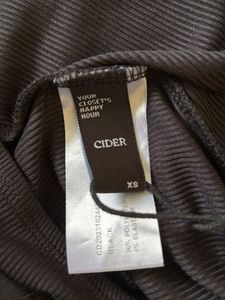 Ribbed Asymmetric Tube Top