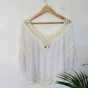 crochet Work, Elegant Top, Detailing Is Perfect