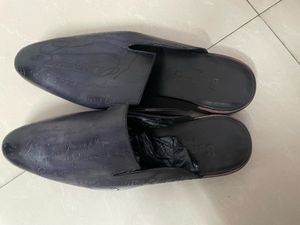 Berluti Leather Mules