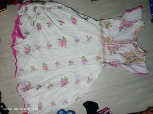 Floral Embroidered Ethnic Dress