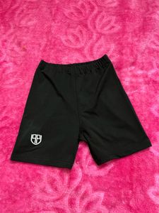 Black Shorts with Logo