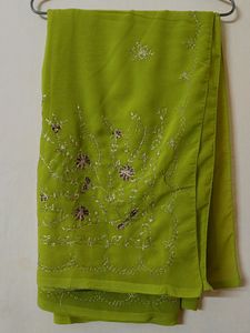 Neon Colour Saree
