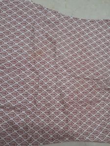 Rangmanch Maroon &amp; White Straight Kurti