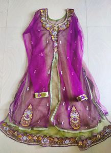 Multi Way Fish Cut Lehenga Set