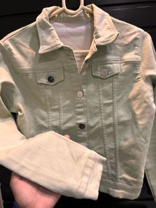 Cute Green Denim Jacket