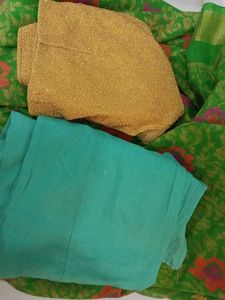 Gorgeous Green Saree