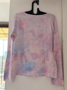 Tie-Dye Long Sleeve Top