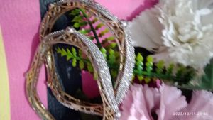 Gold &amp; Crystal Bangle Set