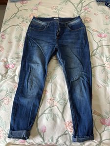 Dark Blue Denim Jeans