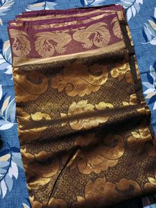 BROWN SAREE