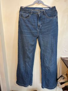 Wide Leg Denim Jeans