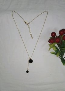 Gold Plated Chain with Dual Pendant