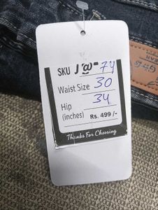 J@74 Size-30 (Sale) Latest Ladies high waist Jeans