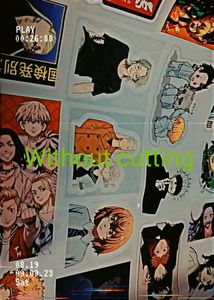 ANIME STICKERS (pack Of 40 ).   Without Cutting At ₹70 With Cutting At ₹90