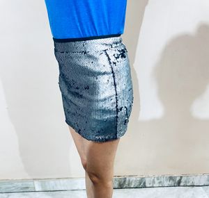 Shein Sequin Skirt
