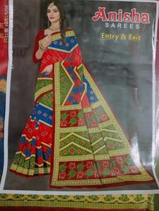 Beautiful cotton saree set of 2