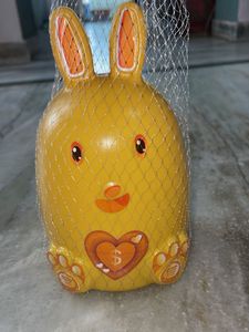 Cute Yellow Bunny Toy