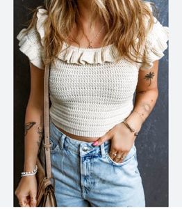 H&amp;m Ruffled Top