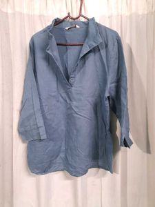 Blue Tunic Top