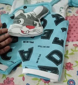 Cute Baby Outfit with Bunny Detail