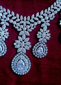 American Diamond  Necklace Set
