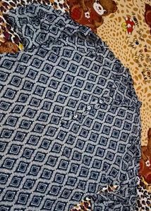 Patterned Casual Shirt